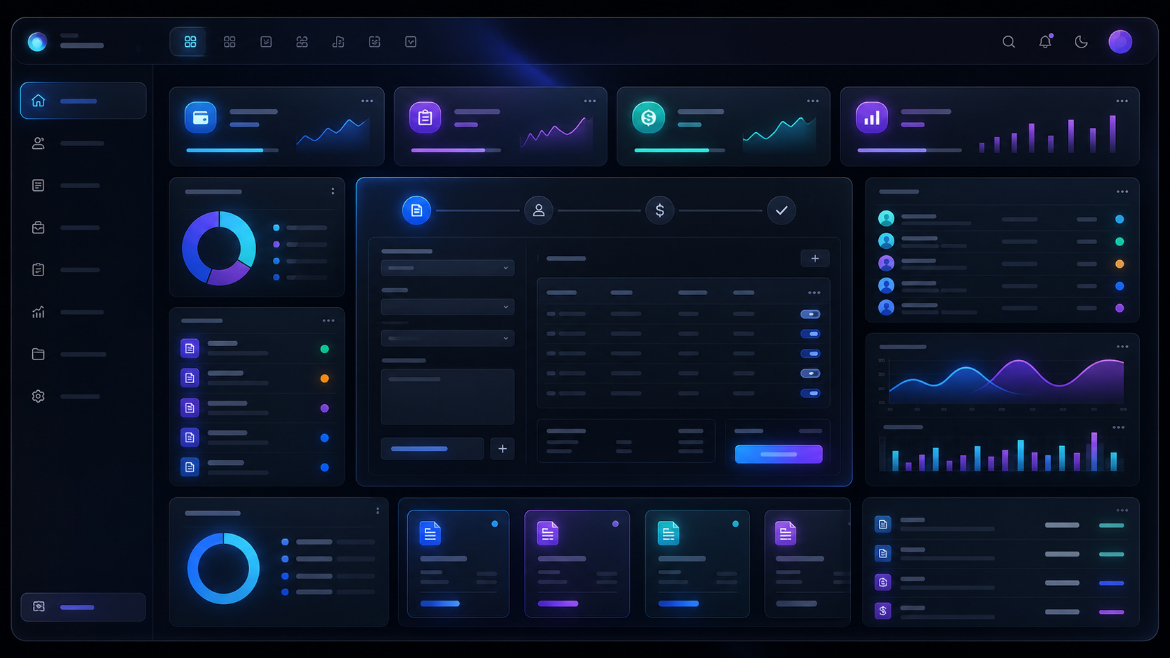 QuoteFlow SaaS dashboard interface